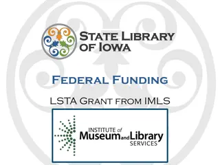 Federal Funding and Resource Allocation for Iowa Libraries