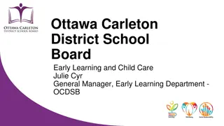 Early Learning and Child Care Development Initiatives in Ottawa