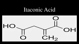 Production and Biosynthesis of Itaconic Acid