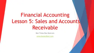 Sales and Accounts Receivable in Financial Accounting