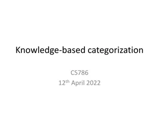 Knowledge-Based Categorization and Concept Learning Insights