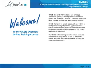 Comprehensive Automated System for Oil Sands Management