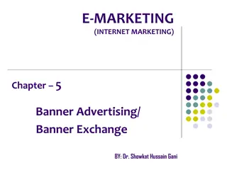 Banner Advertising and Banner Exchanges in E-Marketing