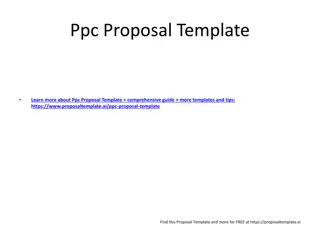Crafting a Winning PPC Proposal: Comprehensive Guide and Templates