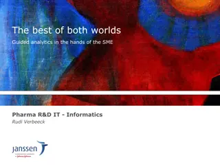 Guided Analytics with Pharma R&D Informatics - Rudi Verbeeck Insights