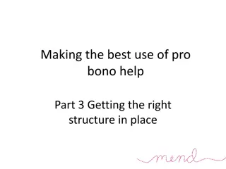 Structuring Pro Bono Relationships for Mutual Benefit