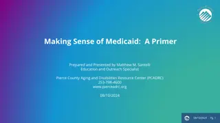 Medicaid Programs for Seniors and Disabled Individuals