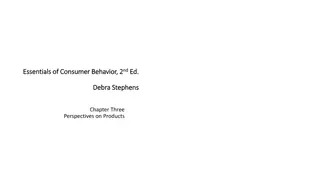 Consumer Behavior: Products, Attributes, Benefits, and Decision Process