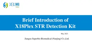 X18Plex STR Detection Kit: Features, Loci, and Analysis Information