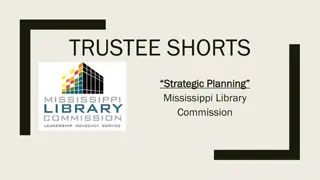 Effective Strategic Planning for Library Trustees