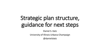 Strategic Plan Structure & Guidance for Sustainability