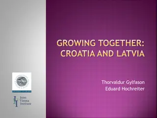 Comparing Growth: Croatia vs Latvia - A Study in Economic Development