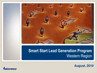 Smart Start Lead Generation Program Overview
