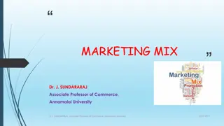 The Marketing Mix: Definition and Elements