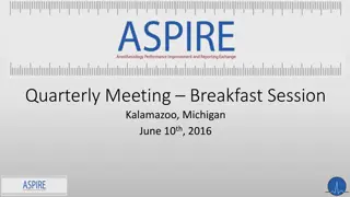 Exclusive Insights from Quarterly Meeting in Kalamazoo, Michigan