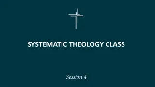 Theology Class, Sanctification, Church Teachings and Ordinances Exploration