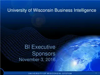 University of Wisconsin Business Intelligence Project Overview
