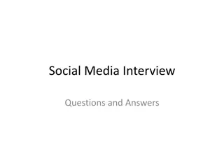 Social Media Interview Insights: Importance, Edgerank, Tracking Tools, KPIs