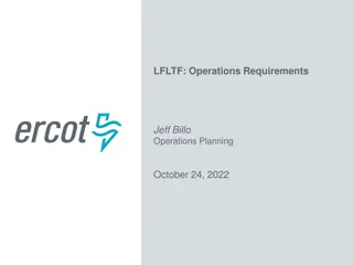 ERCOT Operations Overview: Power Generation and Ancillary Services