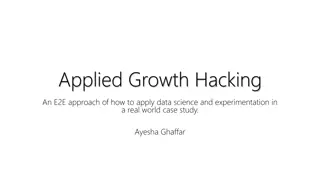 Data Science and Experimentation for Growth Hacking Case Study