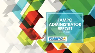 FAMPO Administrator Report Highlights Intraregional Mobility Studies