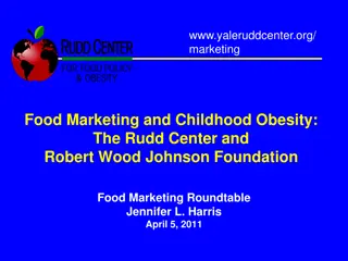 Food Marketing and Childhood Obesity Impact