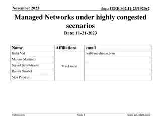 Managing QoS in Highly Congested Networks