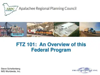 Overview of Federal Program for FTZ: How Companies Save Money