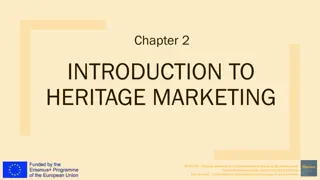Heritage Marketing: Definitions and Evolution