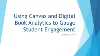 Gauge Student Engagement with Canvas & Digital Book Analytics