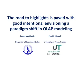 Paradigm Shift in OLAP Modeling: Envisioning New Query Models