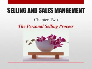 Personal Selling Process: Prospecting, Qualifying, and Preparation