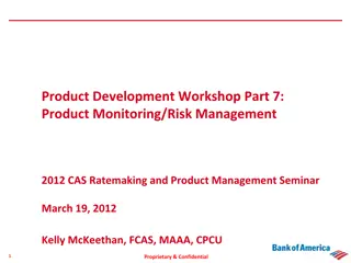 Product Development Workshop Part 7: Monitoring and Risk Management Strategies