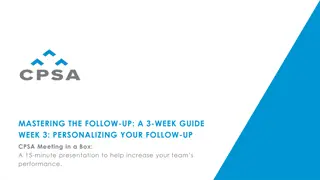 Personalizing Your Sales Follow-up: Key Strategies for Engagement