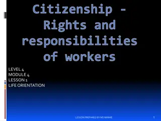 Rights and Responsibilities of Workers: Understanding Job Contracts and Employment Conditions