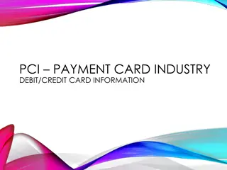 PCI Compliance Guidelines for Accepting Payment Cards