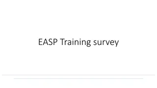 EASP Training Survey Sociodemographic and Perceived Needs