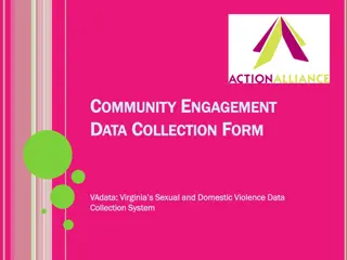Community Engagement in Sexual and Domestic Violence Data Collection