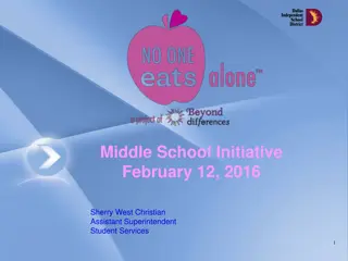 Middle School Initiative to End Social Isolation
