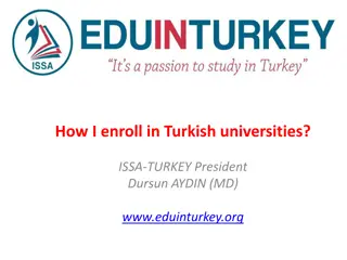 Enrolling in Turkish Universities | Registration Requirements & Scholarships