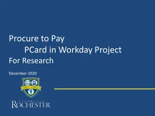 Enhancing Procure-to-Pay Process with Workday PCard Integration