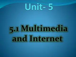 Multimedia and Internet Communication Overview