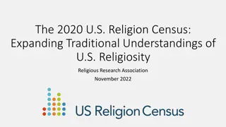 Insights from the 2020 U.S. Religion Census