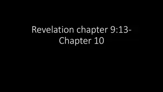 Book of Revelation Outline and Key Events Revealed