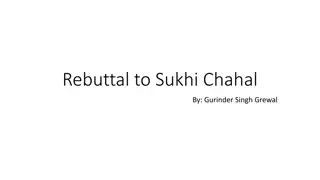 Response to Misguided Claims About Sikh Principles