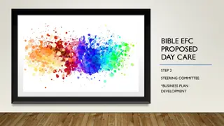 Christian Daycare Development Plan at Bible EFC - Steering Committee Overview