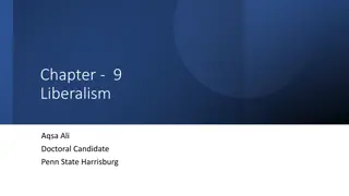 Liberalism: Freedom, Equality, and Ideological Spectrum