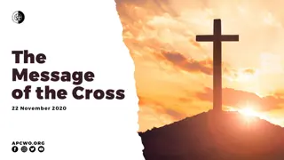 Pointers to Christ's Work on the Cross in Biblical Scriptures