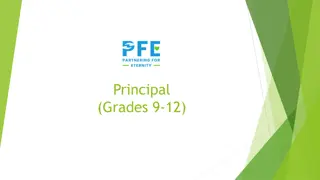 Principal(Grades 9-12) Job Description