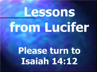 Lessons from Lucifer: Understanding Isaiah 14:12 in Context